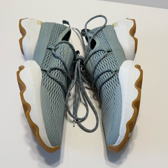 Sorel Kinetic Impact Sneakers Women Size 9 Lace Up Mesh Comfy Casual Blue - Picture 7 of 15